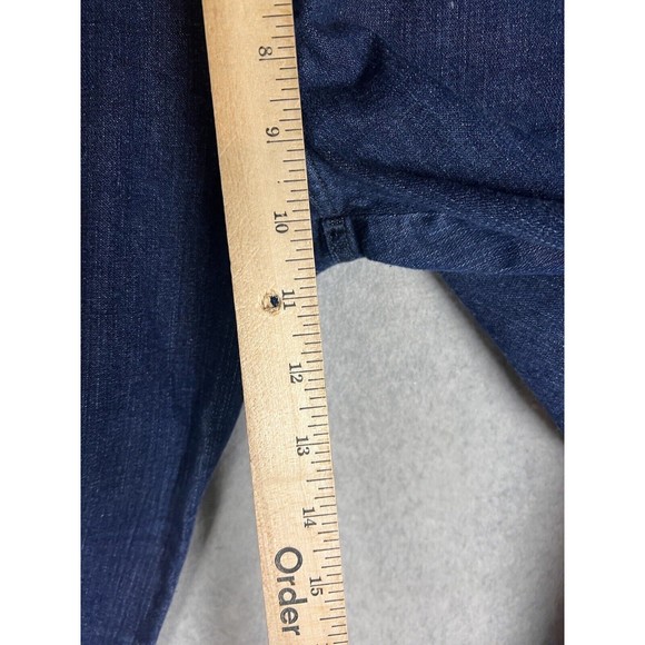 Levi's The Original Jean Mid Rise Skinny Denim Women's  12 M Blue Flap Pockets - Picture 9 of 11